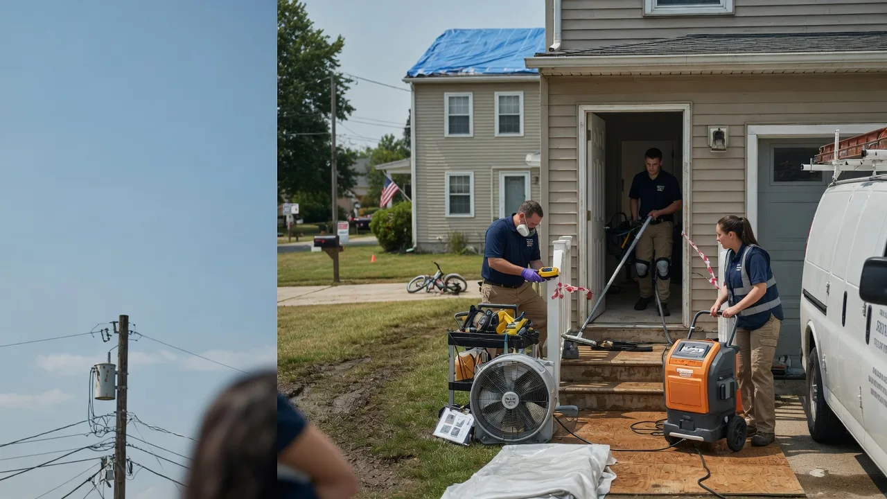 Water Damage Repair in Ellenboro, WV near me